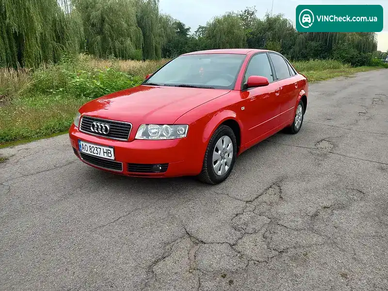 Audi A4 2004, фото з оголошення 2 з 20, VIN WAUZZZ8E85A068126