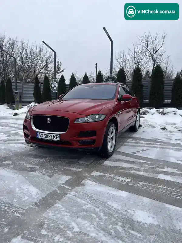 Jaguar F-Pace 2018, фото з оголошення 1 з 21, VIN SADCJ2GX2KA368092