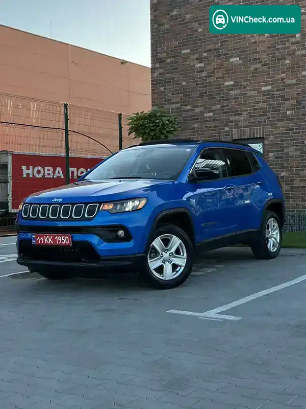 Jeep Compass 2022, фото з оголошення 1 з 20, VIN 3C4NJDBB7NT121966