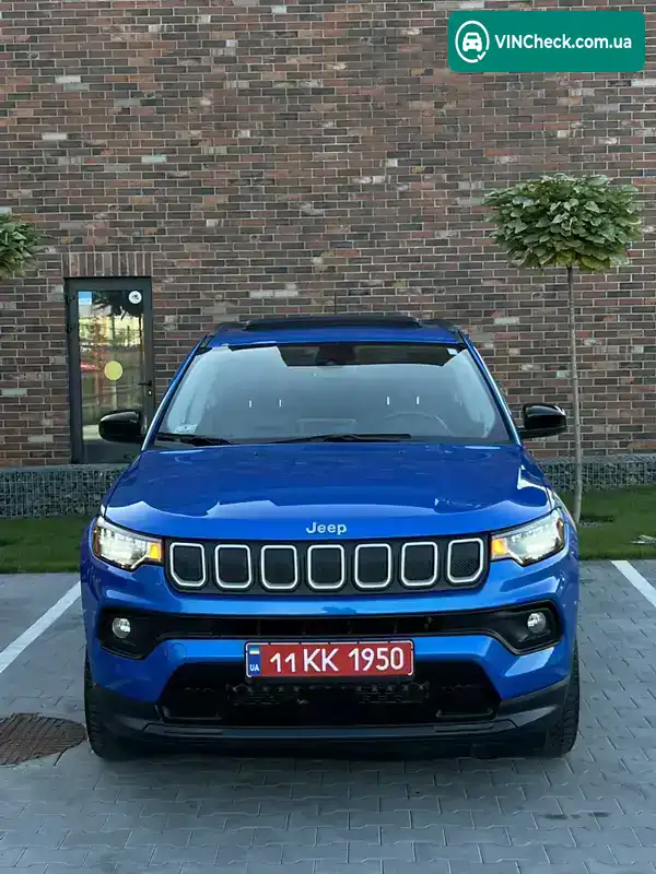 Jeep Compass 2022, фото з оголошення 2 з 20, VIN 3C4NJDBB7NT121966