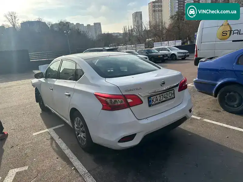 Nissan Sentra 2018, фото з оголошення 1 з 10, VIN 3N1AB7APXJY295993