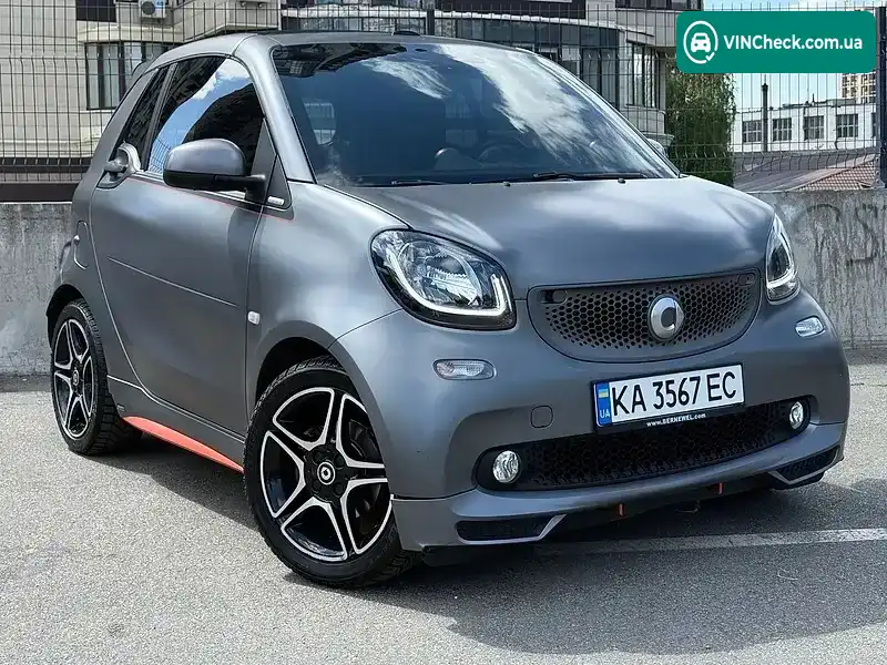 Smart Fortwo 2017, фото з оголошення 1 з 21, VIN WME4534441K234049