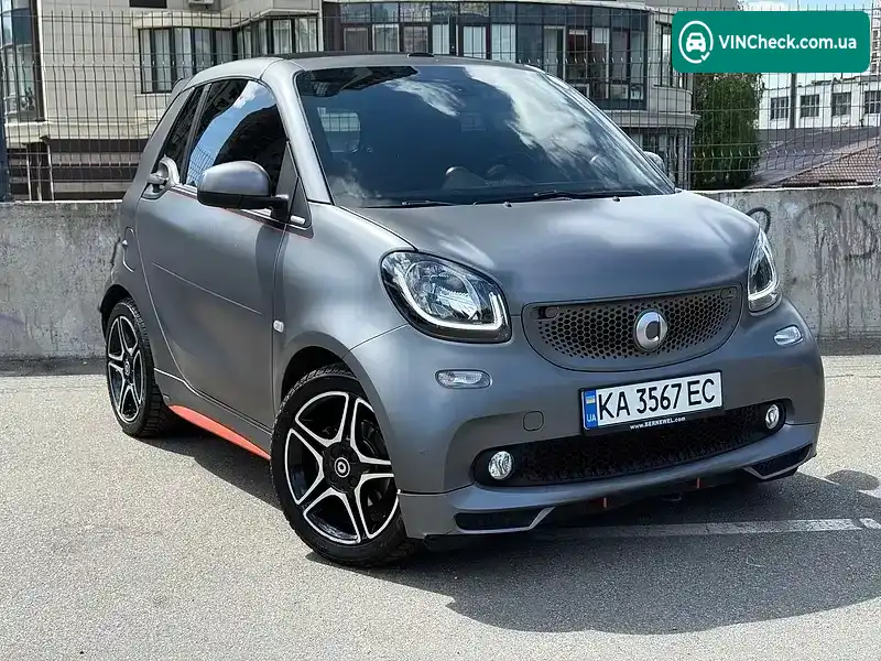 Smart Fortwo 2017, фото з оголошення 2 з 21, VIN WME4534441K234049