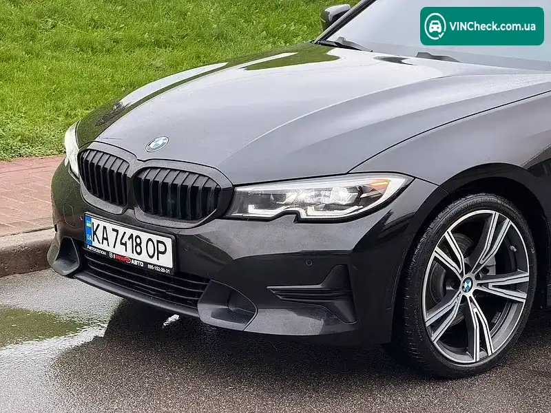 BMW 3 Series 2020, фото з оголошення 2 з 20, VIN 3MW5R1J07M8B61535
