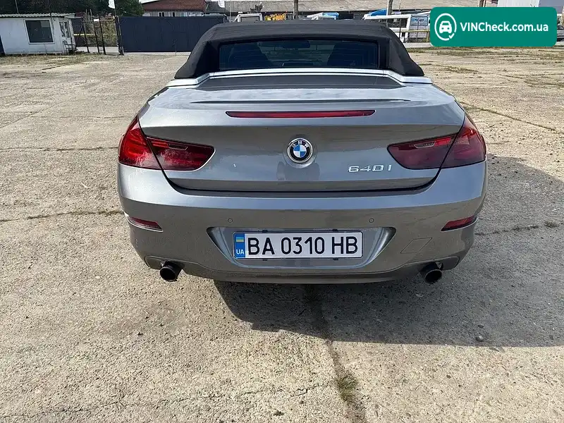 BMW 6 Series 2013, фото з оголошення 2 з 20, VIN WBALW7C52DDX58686