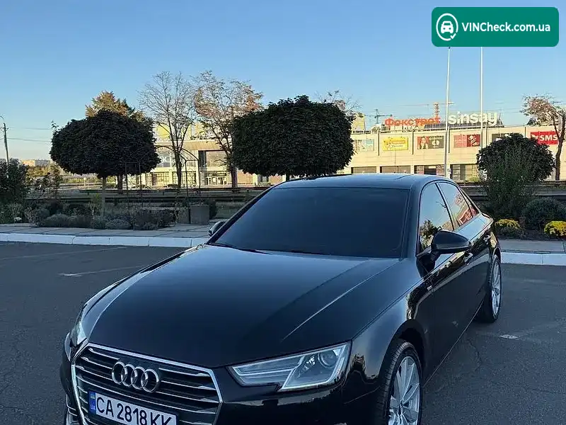 Audi A4 2016, фото з оголошення 2 з 17, VIN WAUGNAF44HA037541