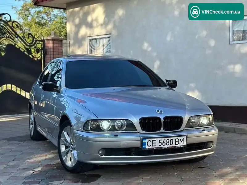 BMW 5 Series 2001, фото з оголошення 1 з 14, VIN WBADT31080GN70342