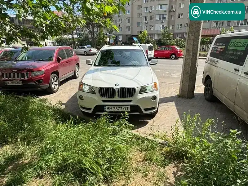 BMW X3 2011, фото з оголошення 1 з 10, VIN 5UXWX5C58BL708734