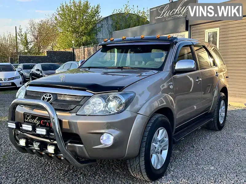 Toyota Fortuner 2006, фото з оголошення 1 з 21, VIN MR1YX59G463000244