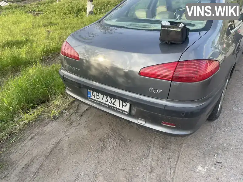 Peugeot 607 2001, фото з оголошення 2 з 20, VIN VF39D4HXB92029477