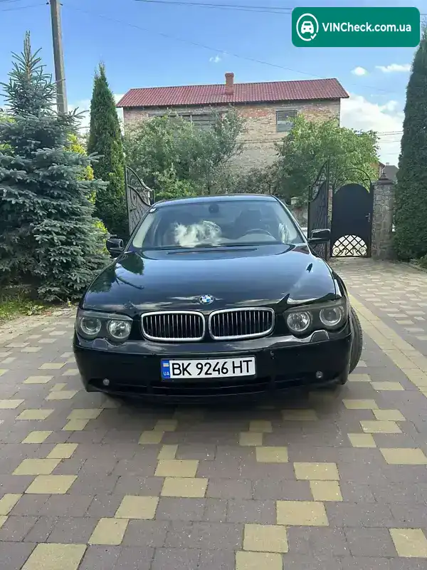 BMW 7 Series 2004, фото з оголошення 1 з 20, VIN WBAGM21040DR61154