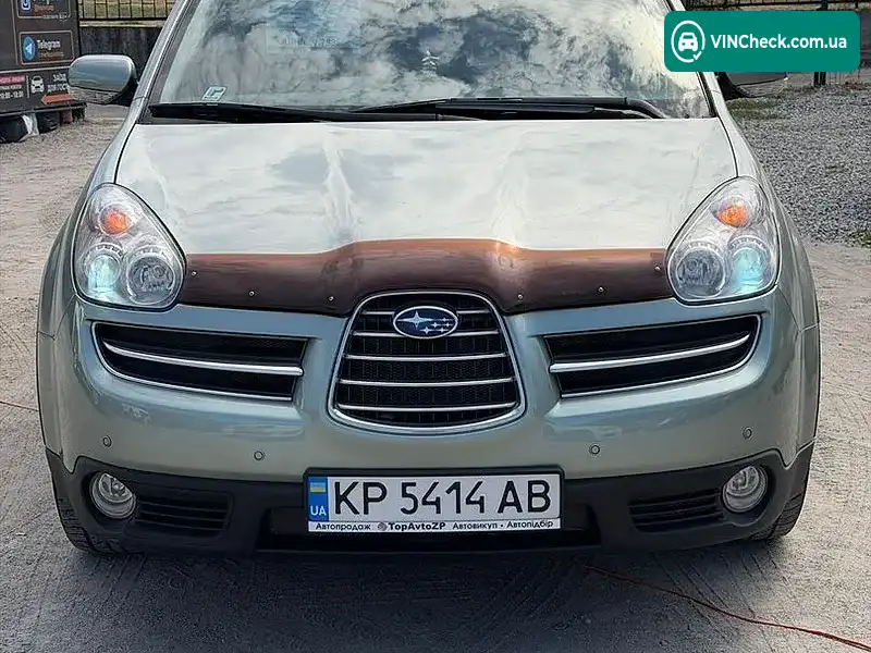 Subaru Tribeca 2006, фото з оголошення 2 з 20, VIN 4S4WX85C164422458