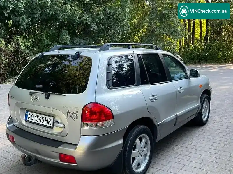 Hyundai Santa FE 2005, фото з оголошення 2 з 15, VIN KMHSC81BP6U093306