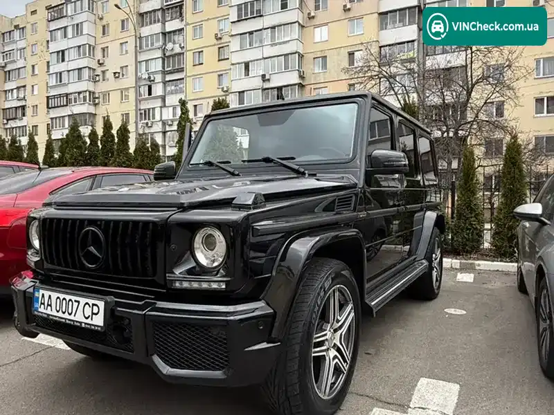 Mercedes-Benz G-Class 2011, фото з оголошення 1 з 10, VIN WDB4633461X189573