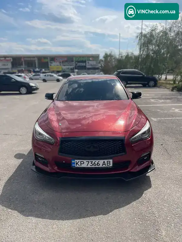 Infiniti Q50 2014, фото з оголошення 1 з 7, VIN JN1BV7ARXEM694957