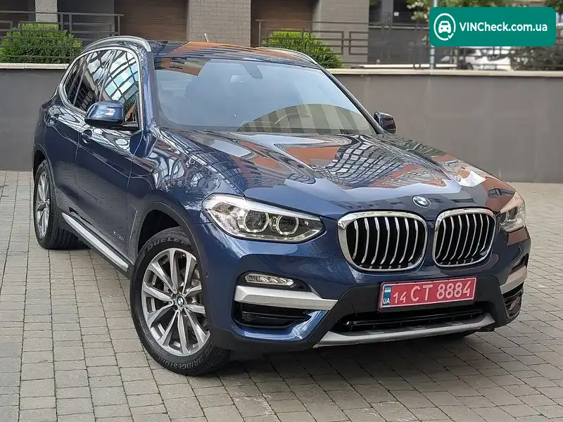 BMW X3 2018, фото з оголошення 1 з 20, VIN 5UXTR9C5XJLD63809