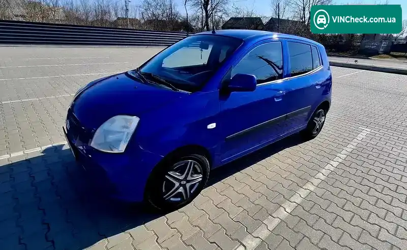 Kia Picanto 2006, фото з оголошення 1 з 14, VIN KNEBA24336T253535