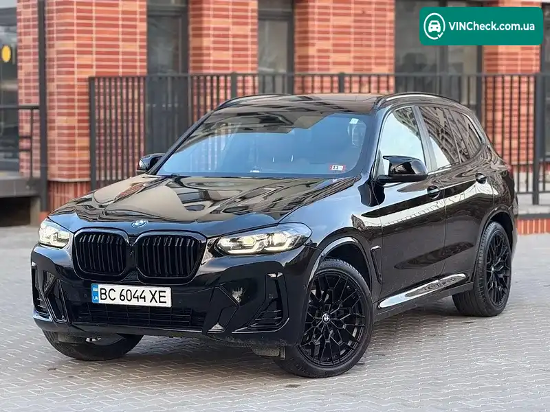 BMW X3 2021, фото з оголошення 2 з 20, VIN 5UX53DP03N9J36621