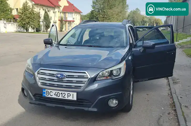 Subaru Outback 2015, фото з оголошення 2 з 14, VIN 4S4BSACC4G3215965