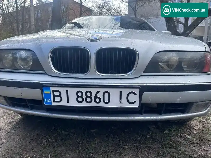 BMW 5 Series 1998, фото з оголошення 2 з 9, VIN WBADD11000BN56661