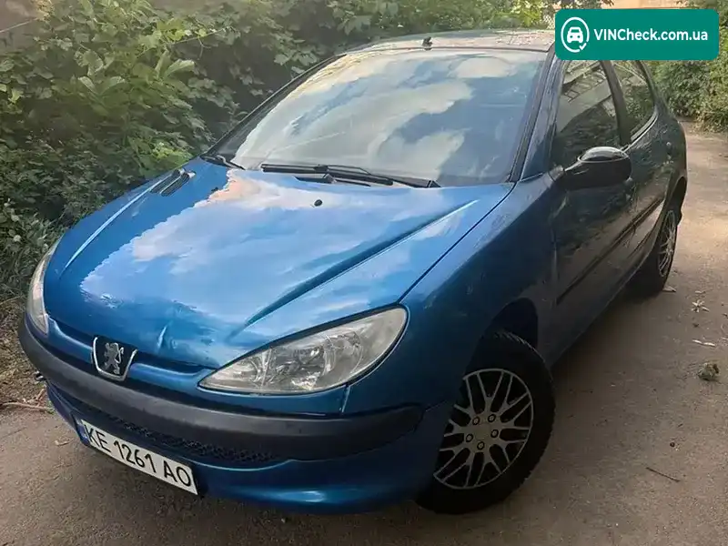 Peugeot 206 2005, фото з оголошення 1 з 8, VIN VF32AKFWA44888992