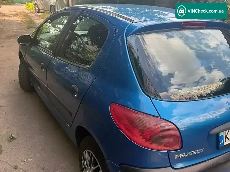 Peugeot 206 2005, фото з оголошення 2 з 8, VIN VF32AKFWA44888992