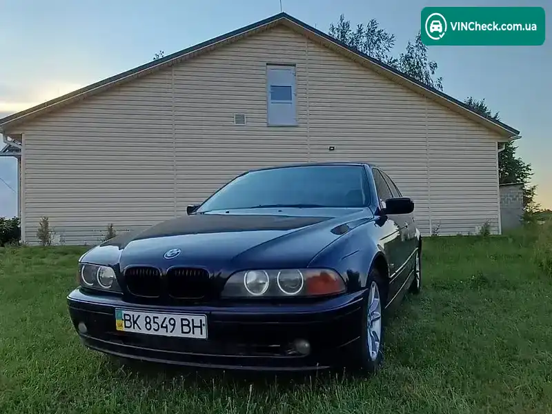 BMW 5 Series 2000, фото з оголошення 1 з 8, VIN WBADF81040BT14975