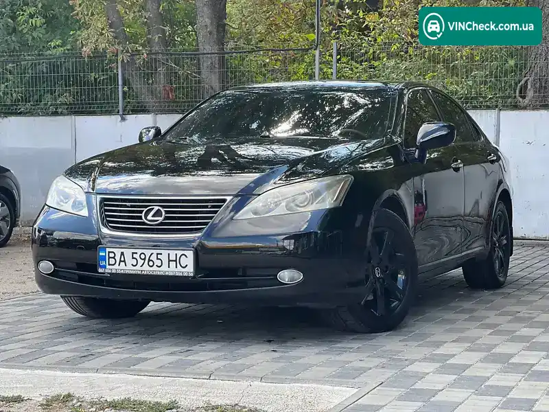 Lexus ES 2006, фото з оголошення 1 з 15, VIN JTHBJ46GX72019636