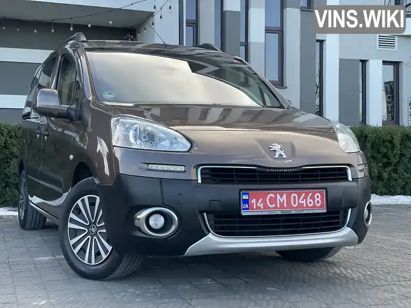 Peugeot Partner 2015, фото з оголошення 1 з 21, VIN VF37J9HL0EJ767090