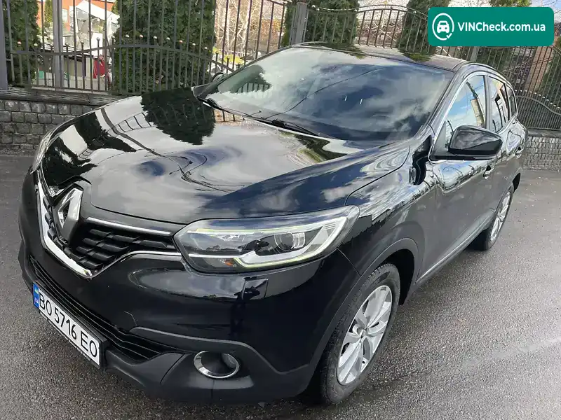 Renault Kadjar 2016, фото з оголошення 2 з 16, VIN VF1RFE00154855257