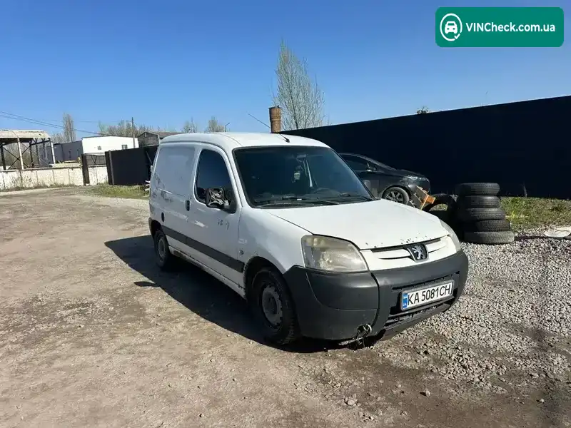 Peugeot Partner 2007, фото з оголошення 1 з 9, VIN VF3GBWJYB96291469