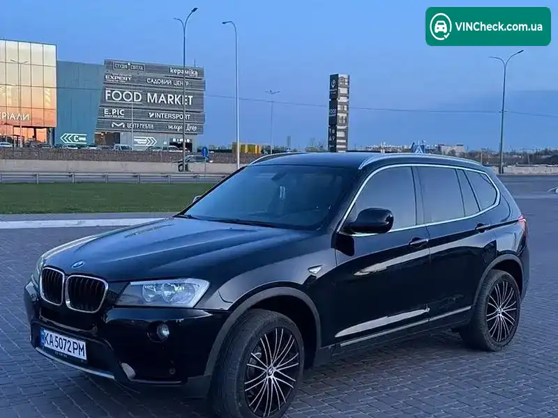 BMW X3 2013, фото з оголошення 1 з 11, VIN WBAWY110200C51044