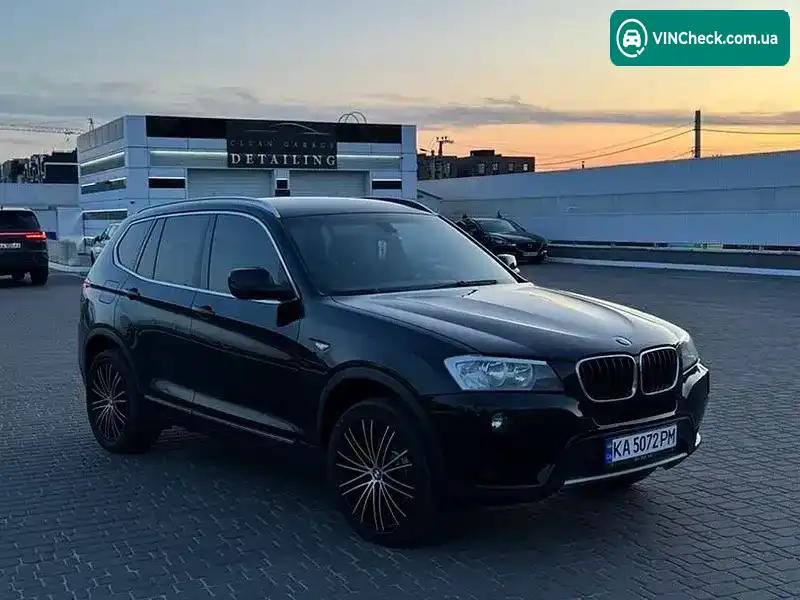 BMW X3 2013, фото з оголошення 2 з 11, VIN WBAWY110200C51044