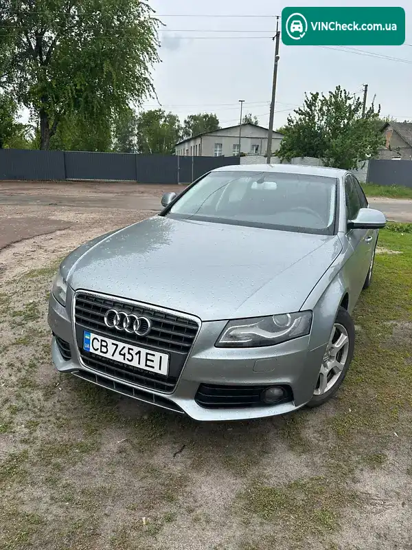 Audi A4 2009, фото з оголошення 1 з 4, VIN WAUZZZ8K09A150427