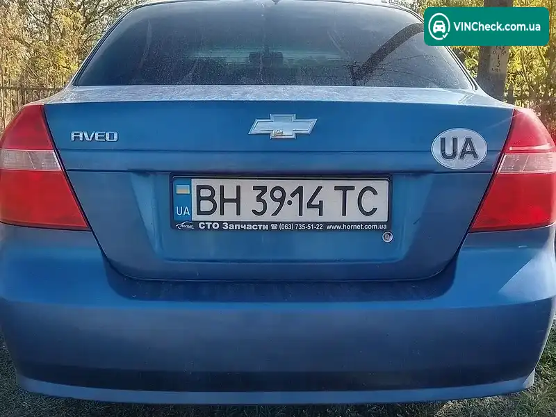 Chevrolet Aveo 2008, фото з оголошення 1 з 10, VIN KL1SF69YE8W004683