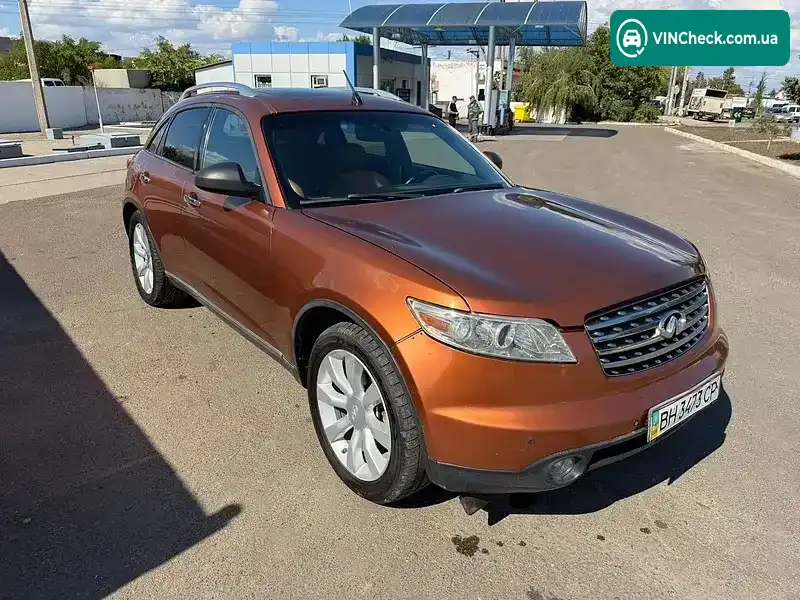 Infiniti FX 35 2004, фото з оголошення 1 з 12, VIN JNRAS08W64X215998