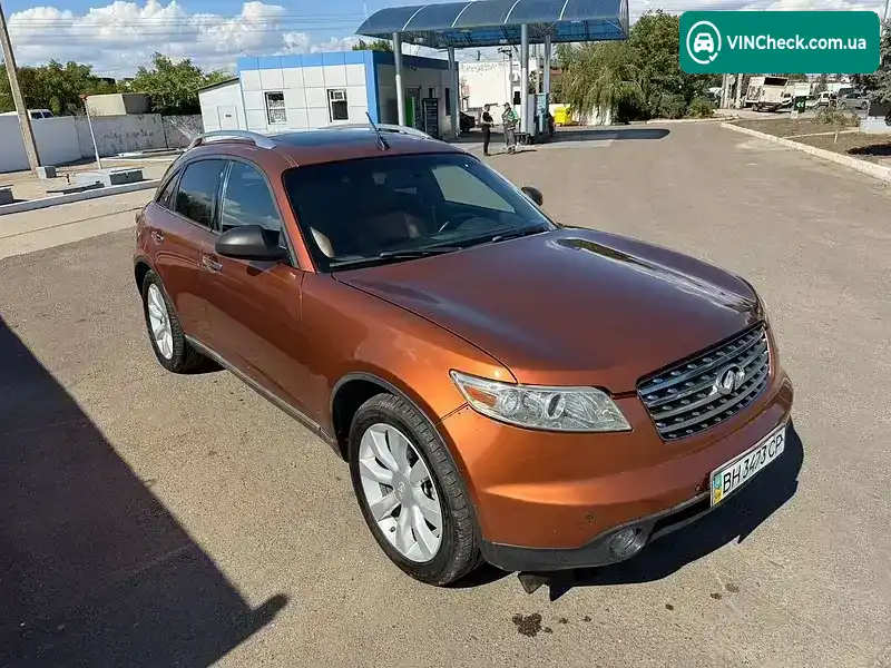 Infiniti FX 35 2004, фото з оголошення 2 з 12, VIN JNRAS08W64X215998