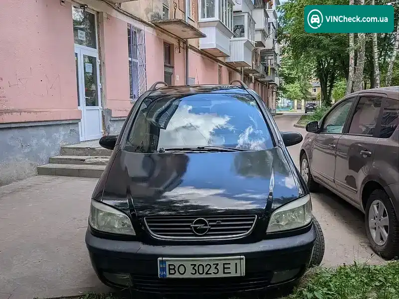Opel Zafira 2002, фото з оголошення 1 з 21, VIN W0L0TGF7532018588
