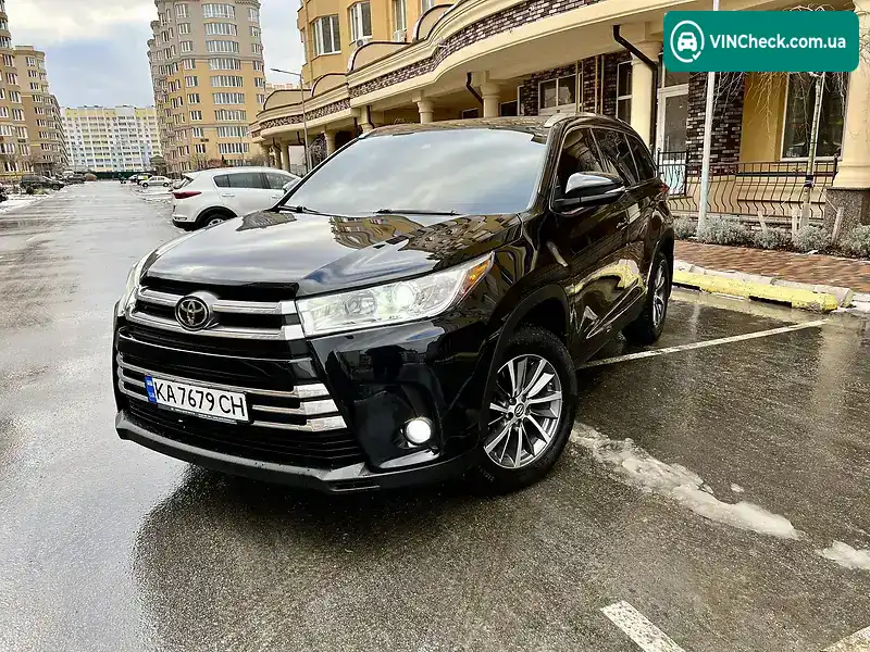 Toyota Highlander 2018, фото з оголошення 1 з 20, VIN 5TDJZRFH4KS570322