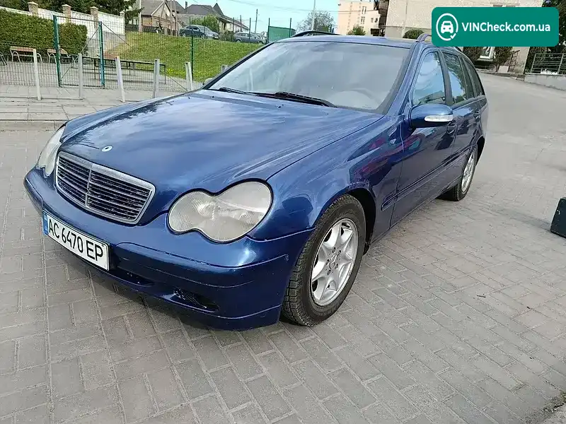 Mercedes-Benz C-Class 2003, фото з оголошення 2 з 12, VIN WDB2032071F454655