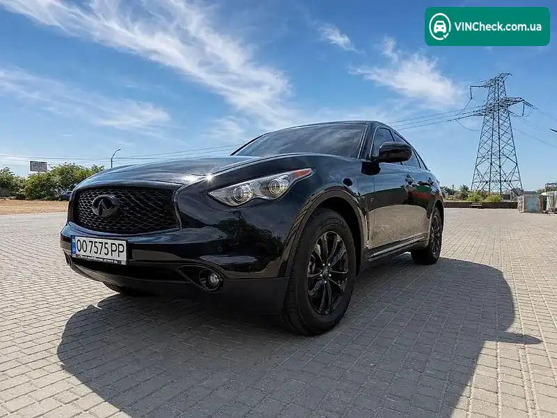 Infiniti QX70 2017, фото з оголошення 1 з 9, VIN JN8CS1MWXHM414830