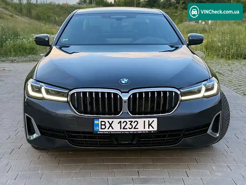 BMW 5 Series 2021, фото з оголошення 1 з 20, VIN WBA11AH060CH59844