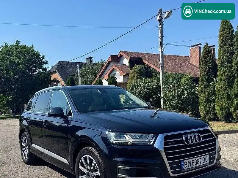 Audi Q7 2017, фото з оголошення 1 з 19, VIN WA1LAAF76JD007429