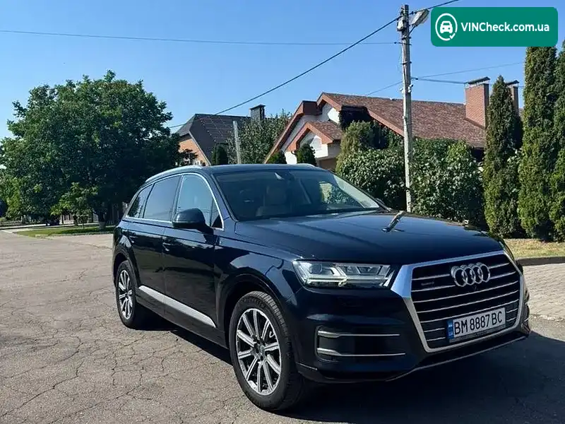 Audi Q7 2017, фото з оголошення 2 з 19, VIN WA1LAAF76JD007429