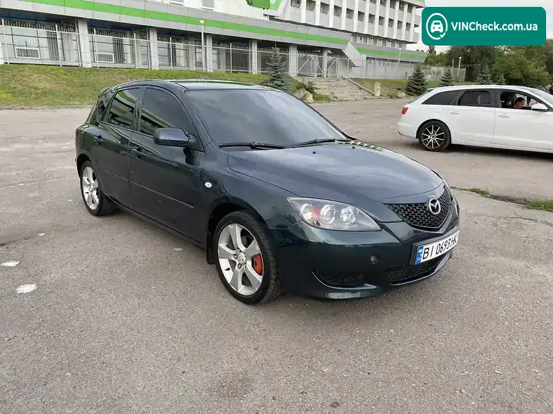 Mazda 3 2005, фото з оголошення 2 з 14, VIN JMZBK14Z261255087