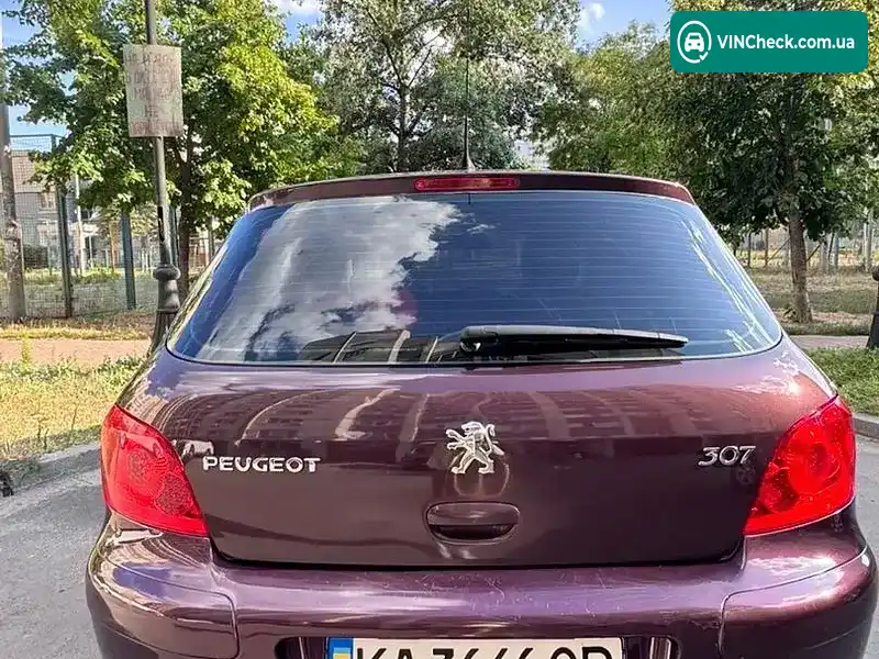 Peugeot 307 2006, фото з оголошення 2 з 19, VIN VF33CNFUF84705578