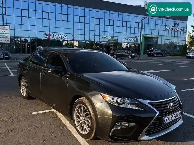 Lexus ES 2018, фото з оголошення 2 з 20, VIN 58ABK1GG4JU111516