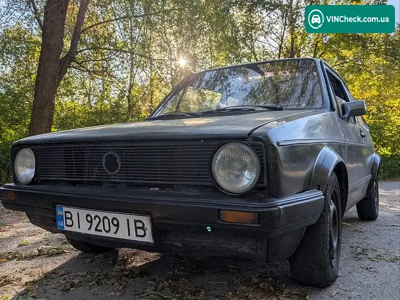 Volkswagen Golf 1986, фото з оголошення 1 з 8, VIN WVWZZZ17ZCW305837