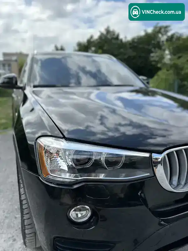 BMW X3 2015, фото з оголошення 2 з 20, VIN 5UXWX9C5XG0D80445