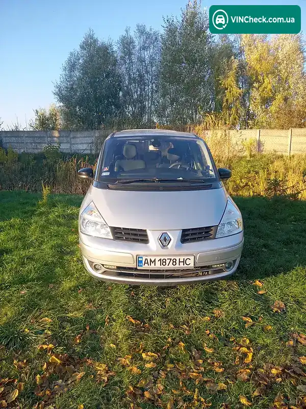 Renault Espace 2008, фото з оголошення 1 з 20, VIN VF1JK04A640094779